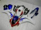 Weiß Rot Blau HRC 2008-2011 Honda CBR1000RR Motorrad Verkleidung