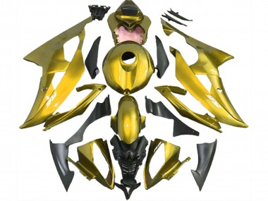Gelb 2008-2016 Yamaha R6 Motorrad Verkleidung