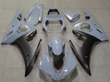 Nardo Grau Matt Schwarz 2003-2004 Yamaha R6 Motorrad Verkleidung