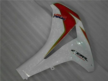 Weiß Rot Blau HRC 2008-2011 Honda CBR1000RR Motorrad Verkleidungen Kit