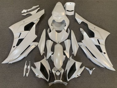 Perl Weiß 2006-2007 Yamaha R6 Motorrad Verkleidung