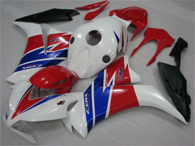 Weiß Rot Blau Matt Schwarz 2012-2016 Honda CBR1000RR Motorrad Verkleidung