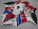 Weiß Rot Blau Matt Schwarz 2012-2016 Honda CBR1000RR Motorrad Verkleidung