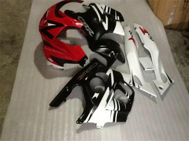 Weiß Rot Glänzendes Schwarz 1995-1996 Honda CBR600 F3 Motorrad Verkleidung
