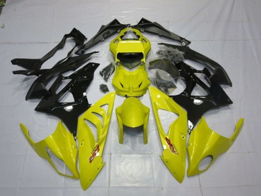 Gelb Glänzendes Schwarz 2009-2014 BMW S1000RR Motorrad Verkleidung