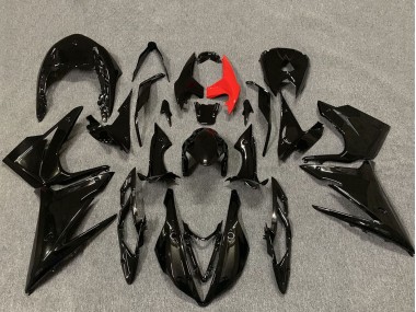 Glänzendes Schwarz 2013-2016 Triumph Daytona 675 Motorrad Verkleidung