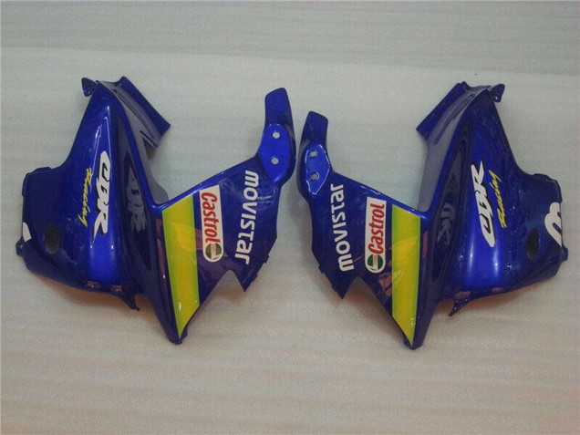 Blau Grün Gelb MoviStar Rot Castrol 1995-1996 Honda CBR600 F3 Motorrad Verkleidung