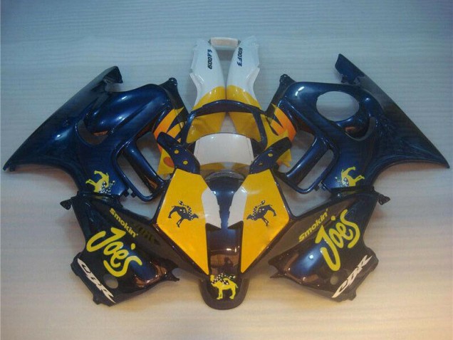 Blau Gelb Joes 1995-1996 Honda CBR600 F3 Motorrad Verkleidung