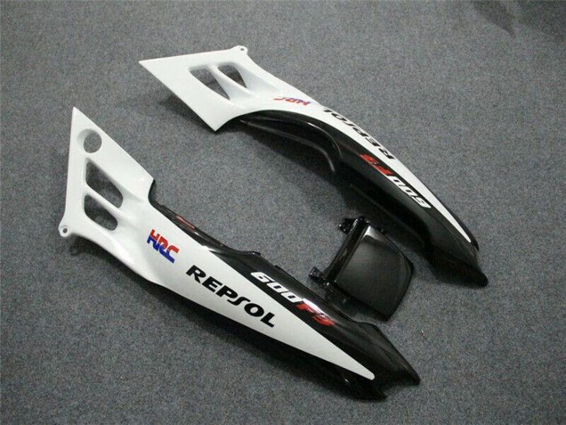 Weiß Glänzendes Schwarz Repsol 1997-1998 Honda CBR600 F3 Motorrad Verkleidung