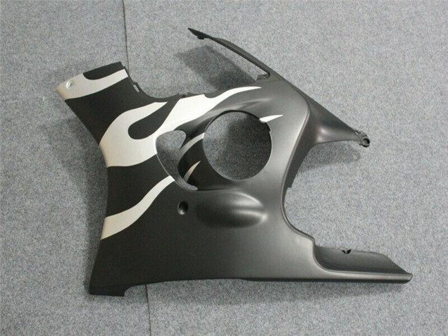 Weiß Matt Schwarz Flamme 1995-1996 Honda CBR600 F3 Motorrad Verkleidung
