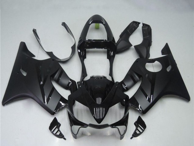 Glänzendes Schwarz Matt Schwarz 2001-2003 Honda CBR600 F4i Motorrad Verkleidung