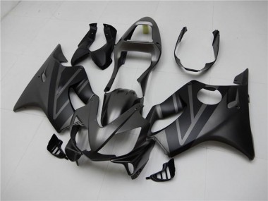 Matt Schwarz Grau 2001-2003 Honda CBR600 F4i Motorrad Verkleidung Kit