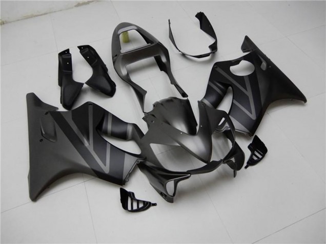 Matt Schwarz Grau 2001-2003 Honda CBR600 F4i Motorrad Verkleidung Kit