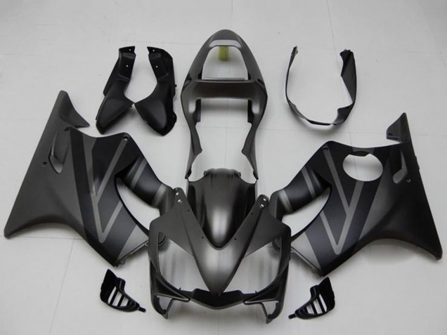Matt Schwarz Grau 2001-2003 Honda CBR600 F4i Motorrad Verkleidung Kit