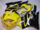 Gelb Glänzendes Schwarz 2001-2003 Honda CBR600 F4i Motorrad Verkleidung