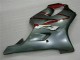 Silber Rot 2001-2003 Honda CBR600 F4i Motorrad Verkleidung Kit