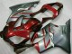 Silber Rot 2001-2003 Honda CBR600 F4i Motorrad Verkleidung Kit