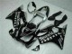 Glänzendes Schwarz Silber SevenStars 2001-2003 Honda CBR600 F4i Motorrad Verkleidung