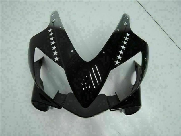 Glänzendes Schwarz Silber SevenStars 2001-2003 Honda CBR600 F4i Motorrad Verkleidung