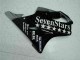 Glänzendes Schwarz Silber SevenStars 2001-2003 Honda CBR600 F4i Motorrad Verkleidung