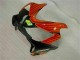 Gelb Orange Glänzendes Schwarz Rossi 46 2001-2003 Honda CBR600 F4i Motorrad Verkleidung