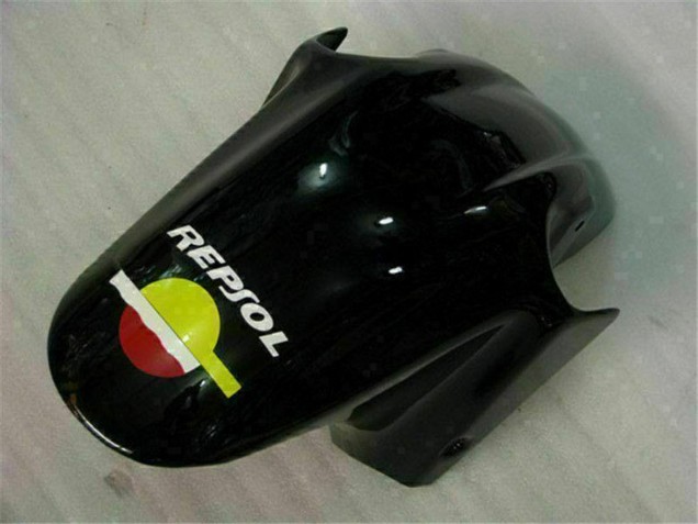 Gelb Orange Glänzendes Schwarz Rossi 46 2001-2003 Honda CBR600 F4i Motorrad Verkleidung