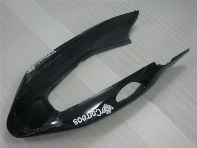 Glänzendes Schwarz Weiß West 1996-2007 Honda CBR1100XX Blackbird Motorrad Verkleidung