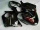 Glänzendes Schwarz Rot Flamme 1996-2007 Honda CBR1100XX Blackbird Motorrad Verkleidung