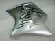 Silber Schwarz Flamme 1996-2007 Honda CBR1100XX Blackbird Motorrad Verkleidung