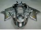 Silber Schwarz Flamme 1996-2007 Honda CBR1100XX Blackbird Motorrad Verkleidung