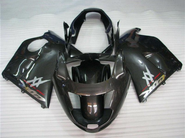 Glänzendes Schwarz 1996-2007 Honda CBR1100XX Blackbird Motorrad Verkleidung