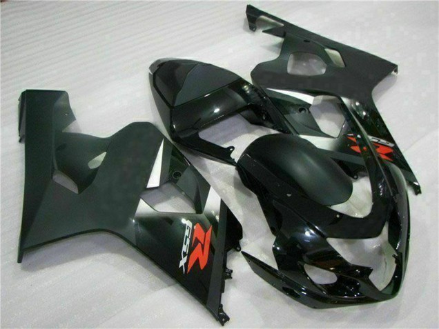 Glänzendes Schwarz Matt Schwarz Rot Aufkleber 2004-2005 Suzuki GSXR 600/750 Motorrad Verkleidung
