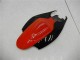 Rot Glänzendes Schwarz 2006-2007 Suzuki GSXR 600/750 Motorrad Verkleidung