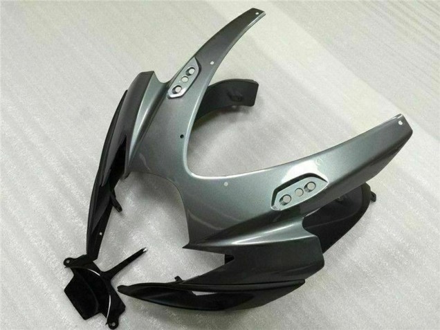 Silber Grau Glänzendes Schwarz Rot 2006-2007 Suzuki GSXR 600/750 Motorrad Verkleidung