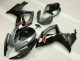Silber Grau Glänzendes Schwarz Rot 2006-2007 Suzuki GSXR 600/750 Motorrad Verkleidung