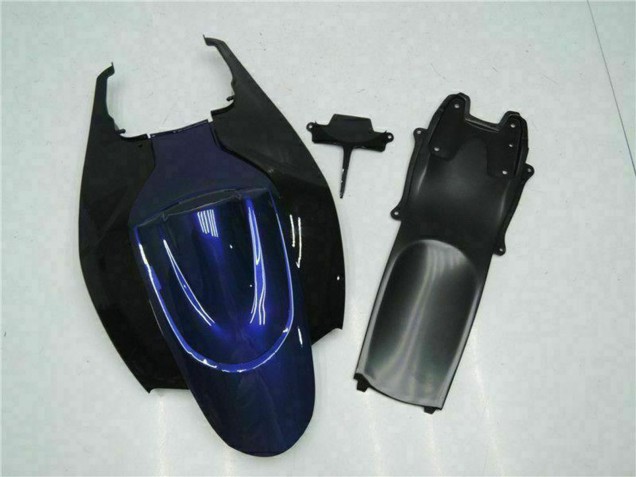 Glänzendes Schwarz Blau 2006-2007 Suzuki GSXR 600/750 Motorrad Verkleidung