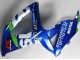 Blau Weiß Grün Schwarz 2008-2010 Suzuki GSXR 600/750 Motorrad Verkleidung