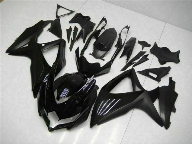 Glänzendes Schwarz Matt Schwarz 2008-2010 Suzuki GSXR 600/750 Motorrad Verkleidung