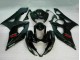 Glänzendes Schwarz Matt Schwarz Rot 2005-2006 Suzuki GSXR 1000 Motorrad Verkleidung