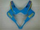 Blau Gold Schwarz Rizla 2005-2006 Suzuki GSXR 1000 Motorrad Verkleidung