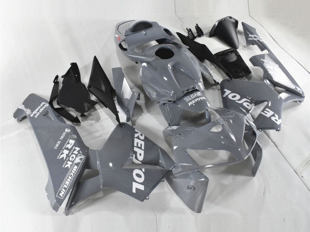 Nardo Grau Weiß Repsol 2005-2006 Honda CBR600RR Motorrad Verkleidung