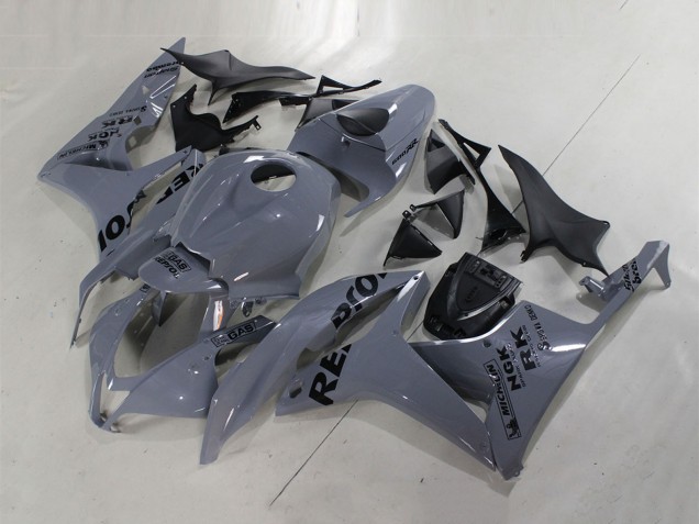 Nardo Grau Schwarz Repsol 2007-2008 Honda CBR600RR Motorrad Verkleidung