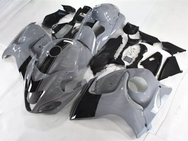 Suzuki GSXR 1300 Hayabusa Motorrad Verkleidung 2008-2020 - Nardo Grau Schwarz