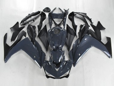 Dunkel Grau Matt Schwarz 2015-2018 Yamaha YZF R3/R25 Motorrad Verkleidung