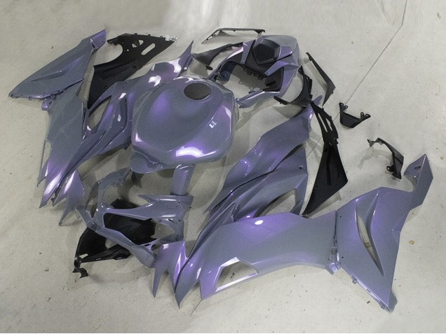 Chameleon Grau Dazz Perl Lila 2019-2022 Kawasaki ZX6R Motorrad Verkleidung