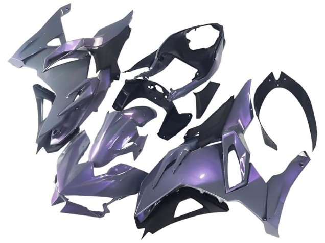 Chameleon Grau Dazz Perl Lila 2024-2025 Kawasaki Ninja 500 EX500R Motorrad Verkleidung
