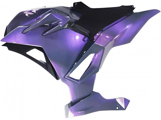Chameleon Grau Dazz Perl Lila 2024-2025 Kawasaki Ninja 500 EX500R Motorrad Verkleidung