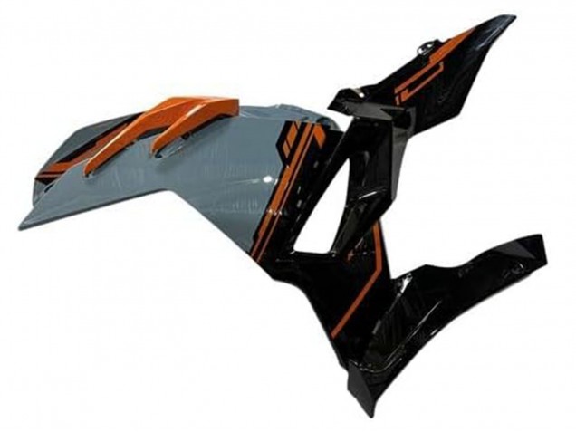 Nardo Grau Orange Schwarz 2024-2025 Kawasaki Ninja 500 EX500R Motorrad Verkleidung
