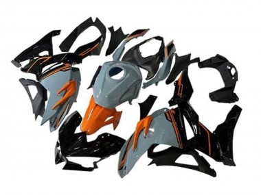Nardo Grau Orange Schwarz 2024-2025 Kawasaki Ninja 500 EX500R Motorrad Verkleidung