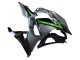 Grau Grün Schwarz 2024-2025 Kawasaki Ninja 500 EX500R Motorrad Verkleidung